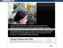Tablet Screenshot of gardening-simplified.blogspot.com