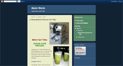 Desktop Screenshot of mesin-usaha.blogspot.com