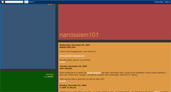 Desktop Screenshot of narcissism101.blogspot.com