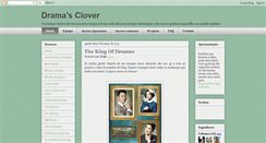 Desktop Screenshot of dramasclover.blogspot.com