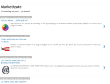 Tablet Screenshot of marketizate.blogspot.com