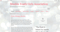 Desktop Screenshot of muslimyouthgirlsassociation.blogspot.com