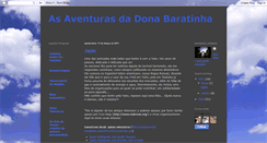 Desktop Screenshot of baratinhaventureira.blogspot.com