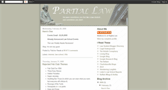 Desktop Screenshot of partiallaw.blogspot.com