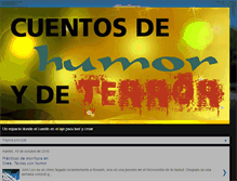 Tablet Screenshot of educakimein-cuentosdehumoryterror.blogspot.com