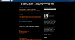 Desktop Screenshot of eetumies81crossfit.blogspot.com