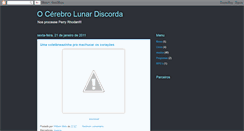 Desktop Screenshot of cerebrolunardicorda.blogspot.com