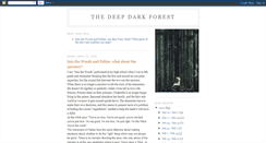 Desktop Screenshot of deepdarkforest.blogspot.com