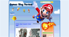 Desktop Screenshot of gamesblogreview.blogspot.com