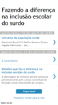 Mobile Screenshot of inclusaoescolardosurdo.blogspot.com