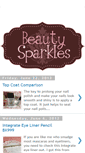 Mobile Screenshot of beautysparkles.blogspot.com