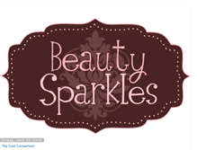 Tablet Screenshot of beautysparkles.blogspot.com