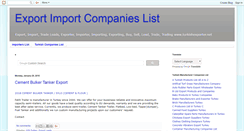 Desktop Screenshot of export-import-trade.blogspot.com