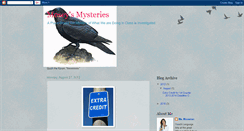 Desktop Screenshot of moseysmysteries.blogspot.com