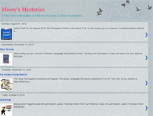 Tablet Screenshot of moseysmysteries.blogspot.com