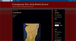Desktop Screenshot of beatrizsocorrofineart.blogspot.com