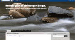Desktop Screenshot of basquecountry-fishing-guide.blogspot.com