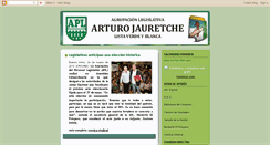 Desktop Screenshot of agruparturojauretche.blogspot.com