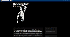 Desktop Screenshot of hammerfitbody.blogspot.com