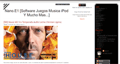 Desktop Screenshot of nanoe1.blogspot.com
