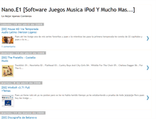 Tablet Screenshot of nanoe1.blogspot.com