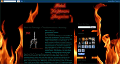 Desktop Screenshot of metalnightmareblog.blogspot.com