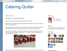 Tablet Screenshot of cateringquilter.blogspot.com