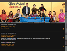 Tablet Screenshot of gleeactual.blogspot.com