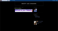 Desktop Screenshot of bootyass.blogspot.com