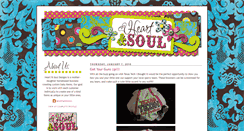 Desktop Screenshot of heartsouldesigns.blogspot.com