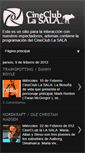 Mobile Screenshot of cineclublasala.blogspot.com