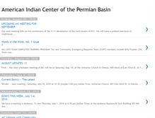 Tablet Screenshot of americanindiancenter.blogspot.com