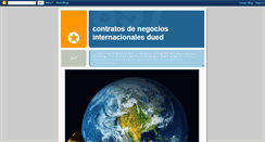 Desktop Screenshot of contratosnegociosinternacionalesdued.blogspot.com