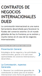 Mobile Screenshot of contratosnegociosinternacionalesdued.blogspot.com