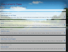 Tablet Screenshot of misslarsensclass.blogspot.com