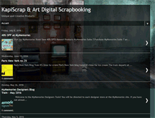 Tablet Screenshot of kapiscrap.blogspot.com