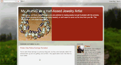Desktop Screenshot of halfassedjewelryartist.blogspot.com