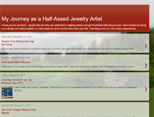 Tablet Screenshot of halfassedjewelryartist.blogspot.com