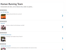 Tablet Screenshot of humanrunningteam.blogspot.com