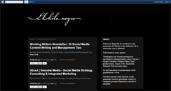 Desktop Screenshot of elhilonegro-escritores.blogspot.com