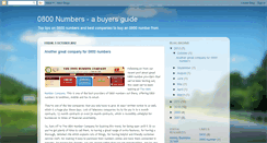 Desktop Screenshot of 0800-free-phone-blog.blogspot.com