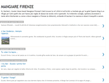 Tablet Screenshot of mangiarefirenze.blogspot.com