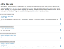 Tablet Screenshot of mimispeaks.blogspot.com