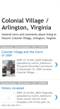Mobile Screenshot of colonialvillage.blogspot.com