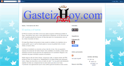 Desktop Screenshot of gasteizhoy.blogspot.com