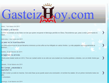 Tablet Screenshot of gasteizhoy.blogspot.com