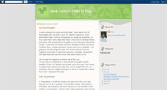 Desktop Screenshot of collinsmedm310summer09.blogspot.com