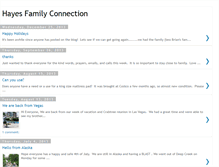 Tablet Screenshot of hayesfamilyconnection.blogspot.com