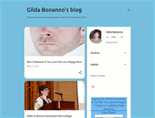 Tablet Screenshot of gildabonanno.blogspot.com