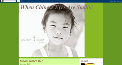 Desktop Screenshot of mychineseshamrock.blogspot.com